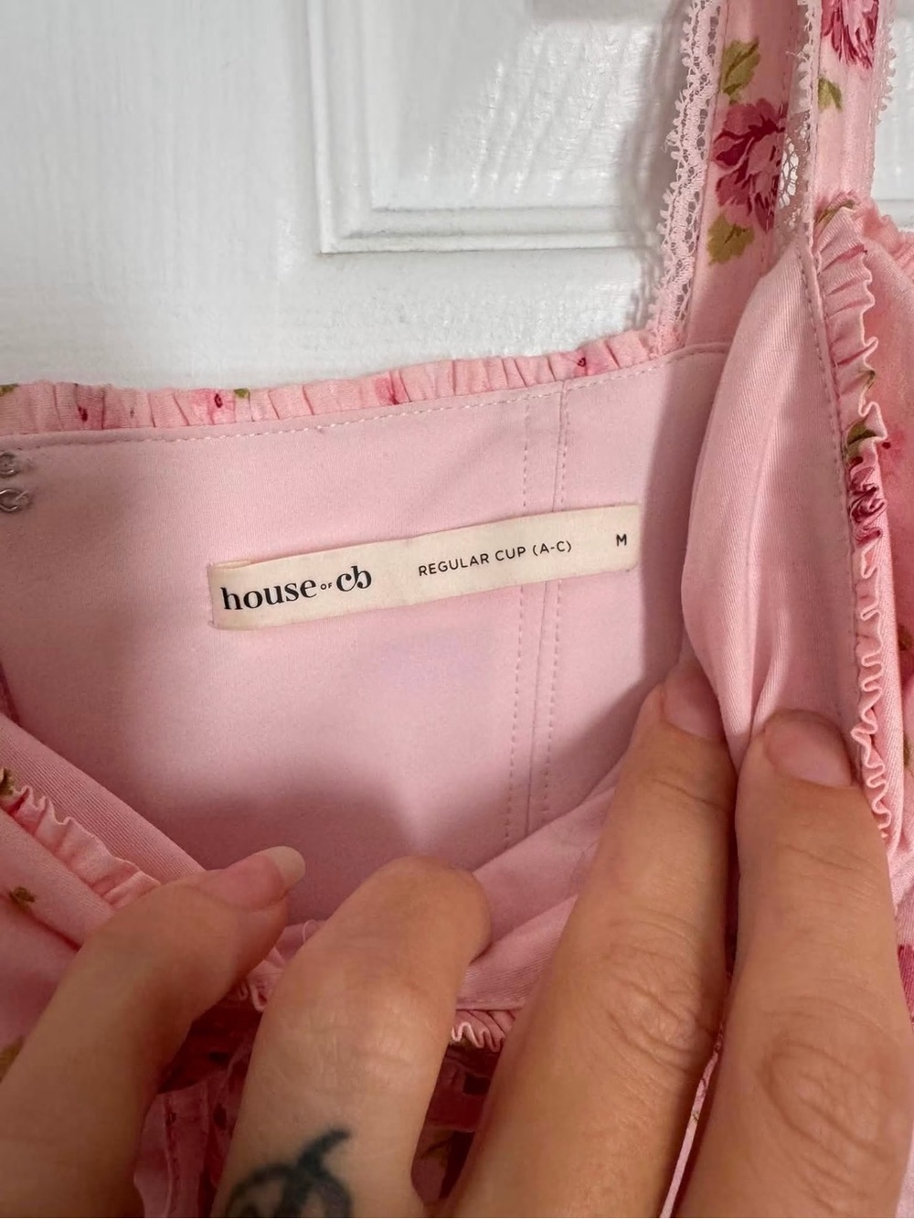 House of CB Rosalee Dress in Vintage Rose - Picture 4 of 5